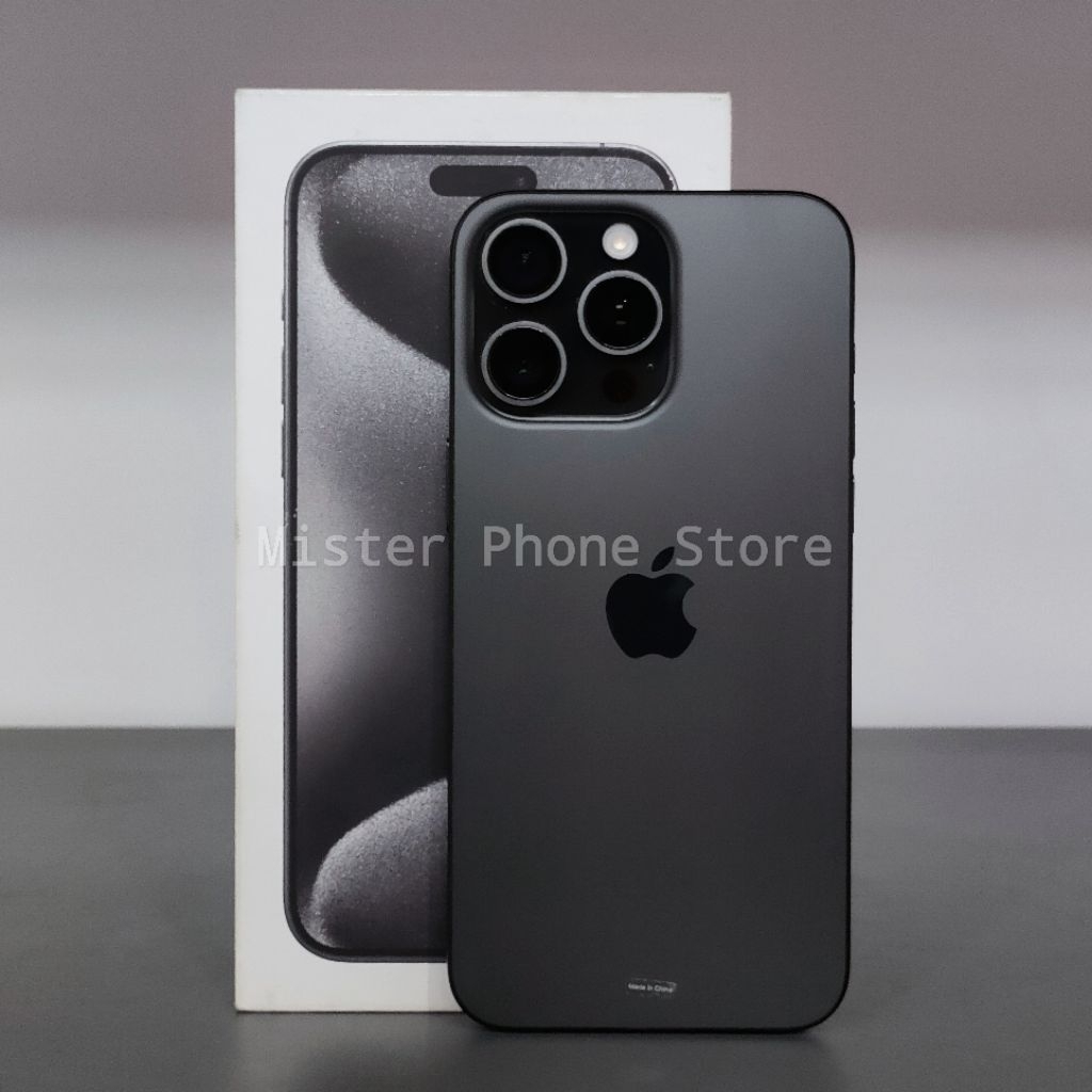 iPhone 15 Pro Max 256 GB Ex iBox Resmi Indonesia Original Second