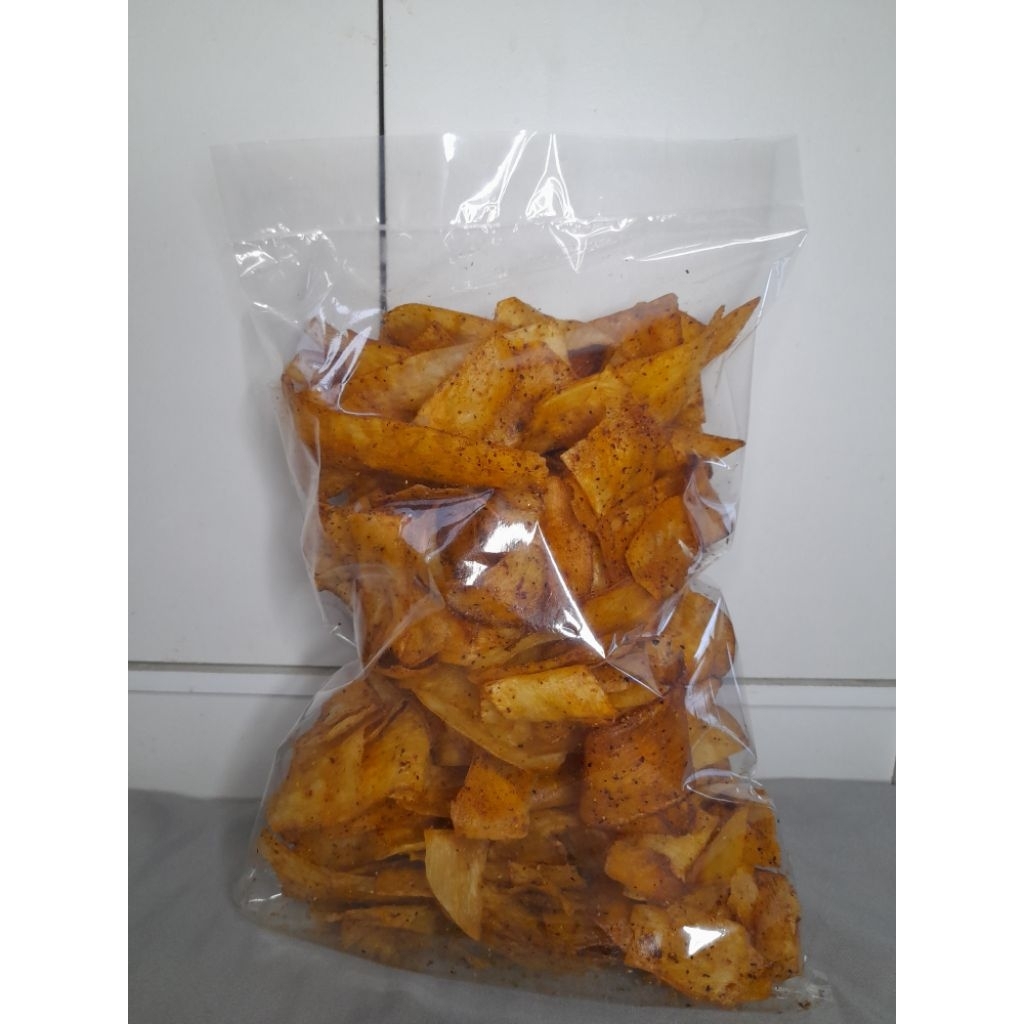

Keripik Singkong Pedas Mantap