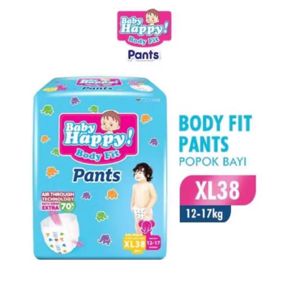 Baby Happy Pants Popok Bayi XL38