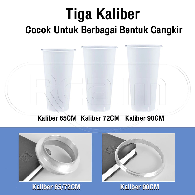 Reaim Mesin Cup Sealer Semua Ukuran Cup 8- 22 Oz,Machine Manual Press Cup,Sealer Machine Alat