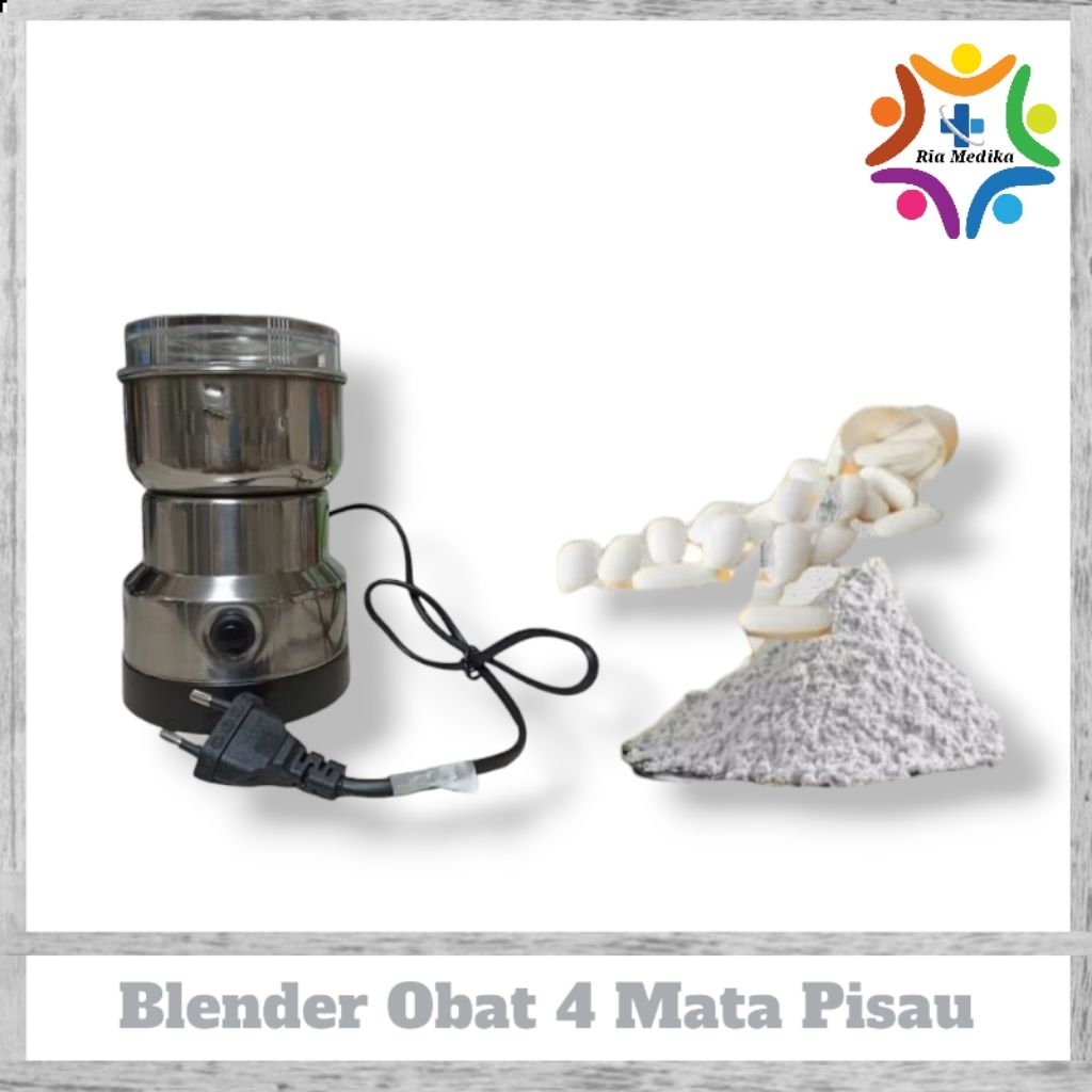 Blender Obat  Tumbuk Obat  Blender Portable Obat