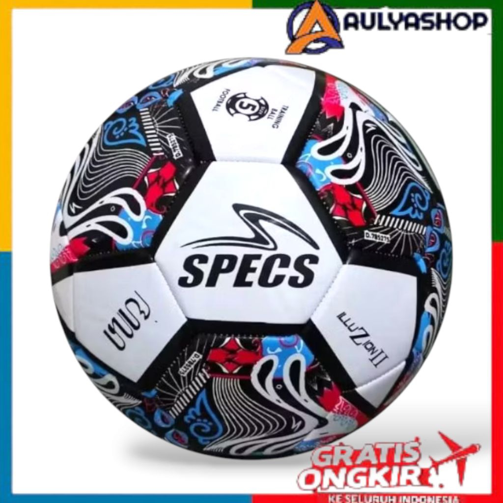 Bola Sepak SPECS ILLUZION 2 Bola Sepak Liga BRI Bola Kaki Size 5 Murah Bola Kaki Lapangan Besar