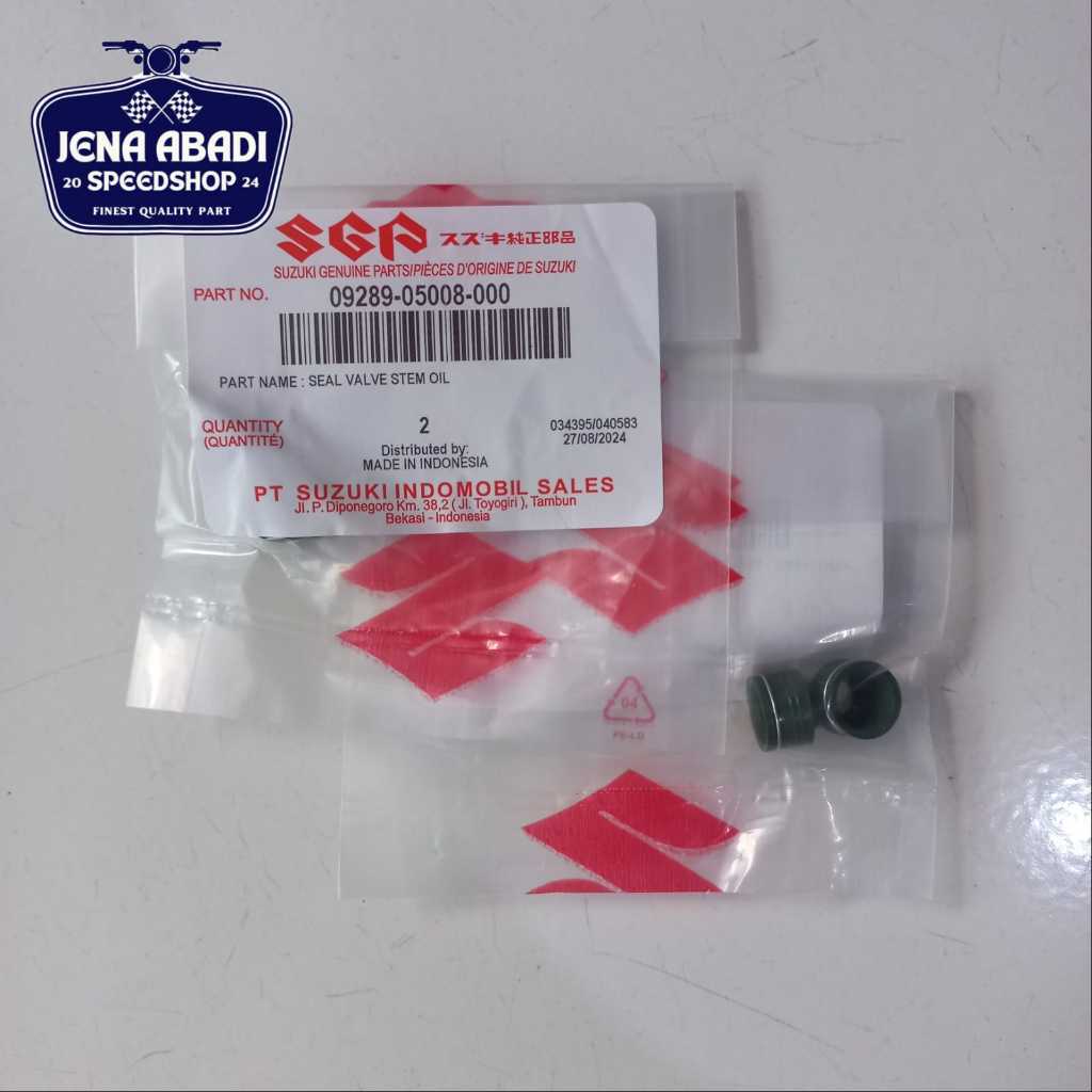 SEAL SIL KLEP SUZUKI SPIN SMASH SHOGUN ORI SGP 09289-05008-000