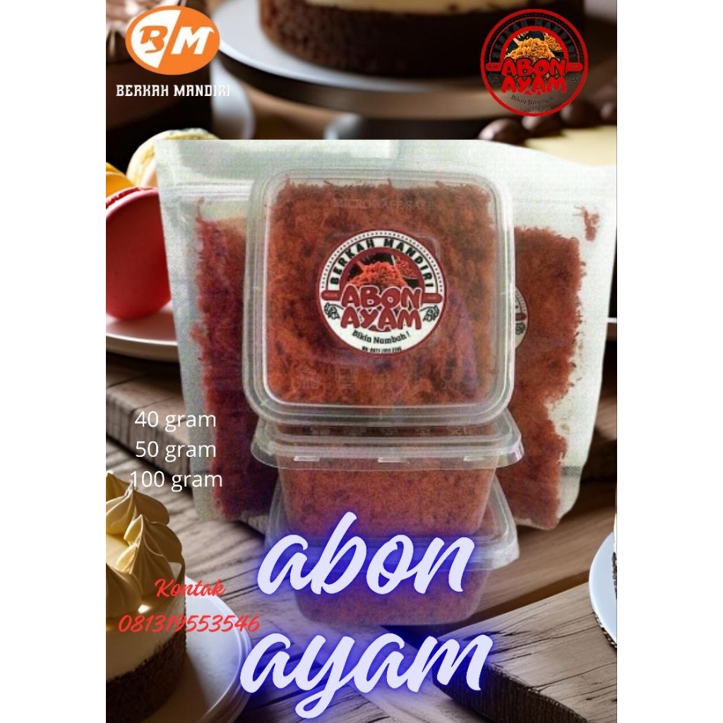 

abon ayam original 100 gram
