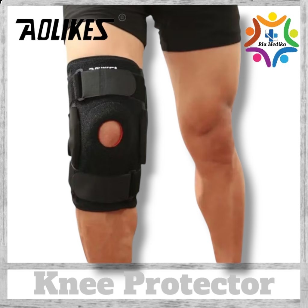Deker Lutut  Knee Brace Support  Deker Kaki Aolikes