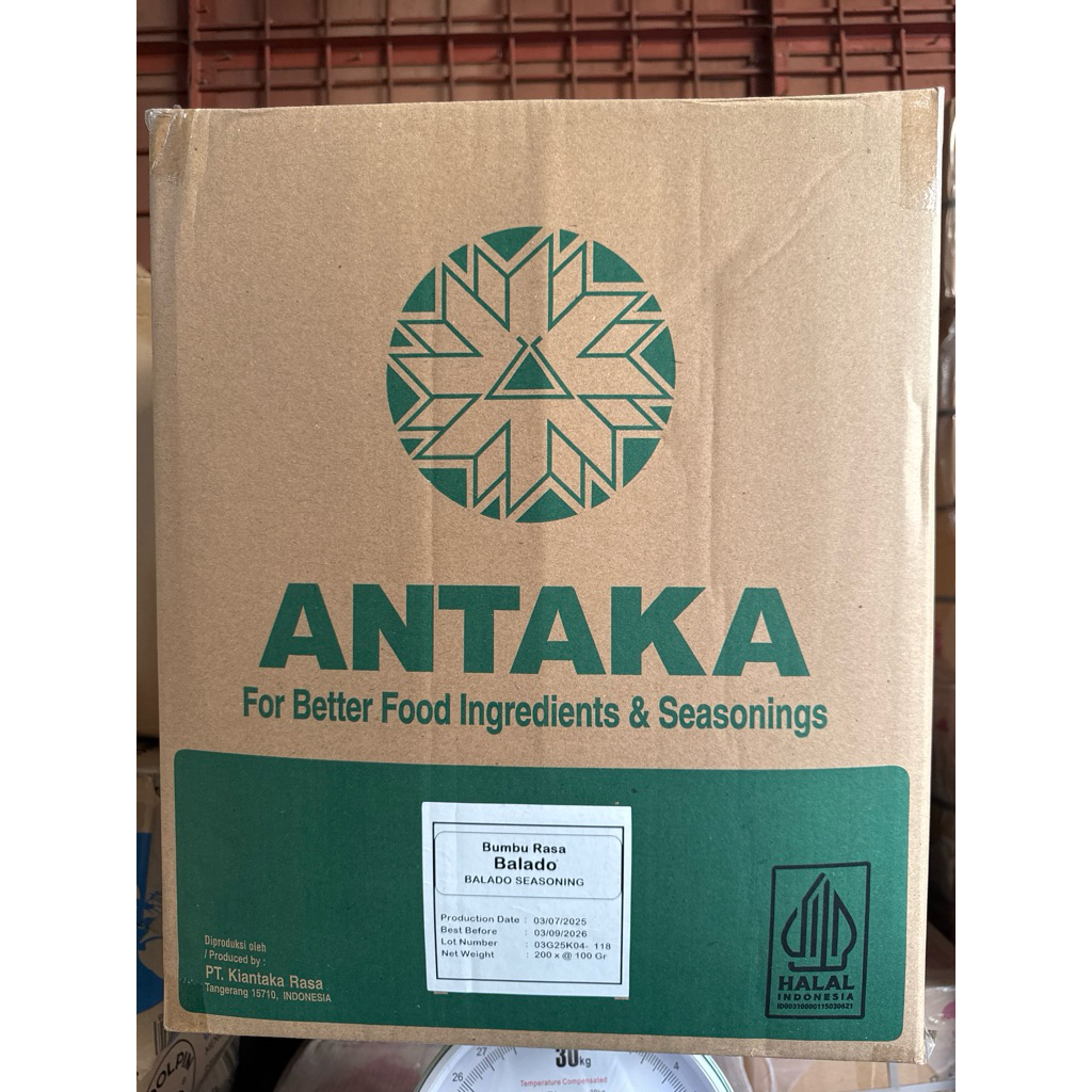 

Antaka Bumbu Balado 100gr @ 200 bks / 1 dus