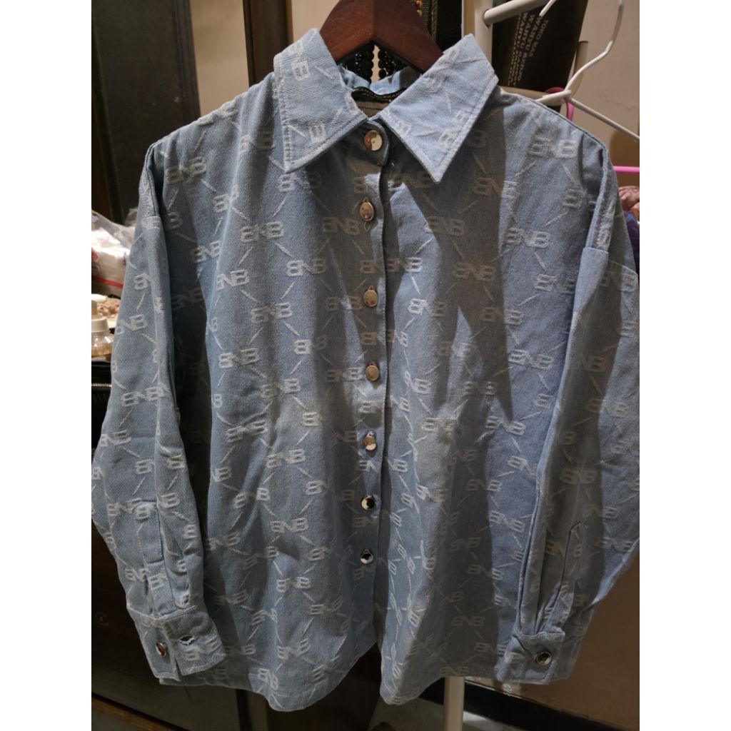 preloved kemeja jeans BNB