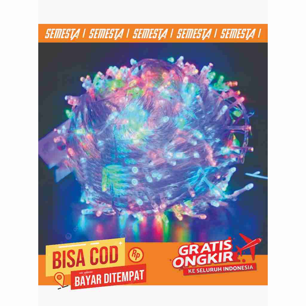 Lampu Kelap Kelip Warna Warni Lampu Hias Tumblr Light 10 Meter