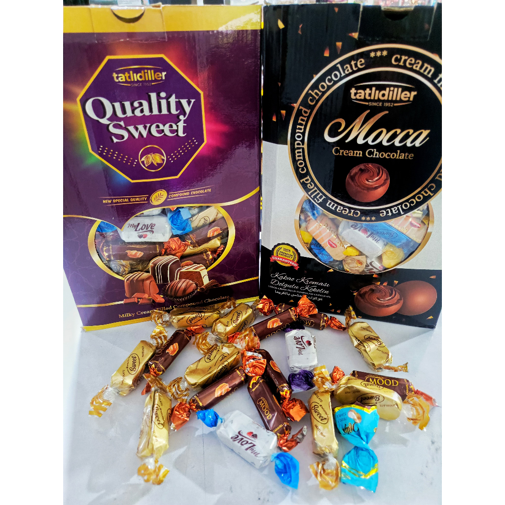 

Coklat Turkey Tatlidiller – Coklat Turki Premium Isi Kacang Lezat & Lumer di Mulut