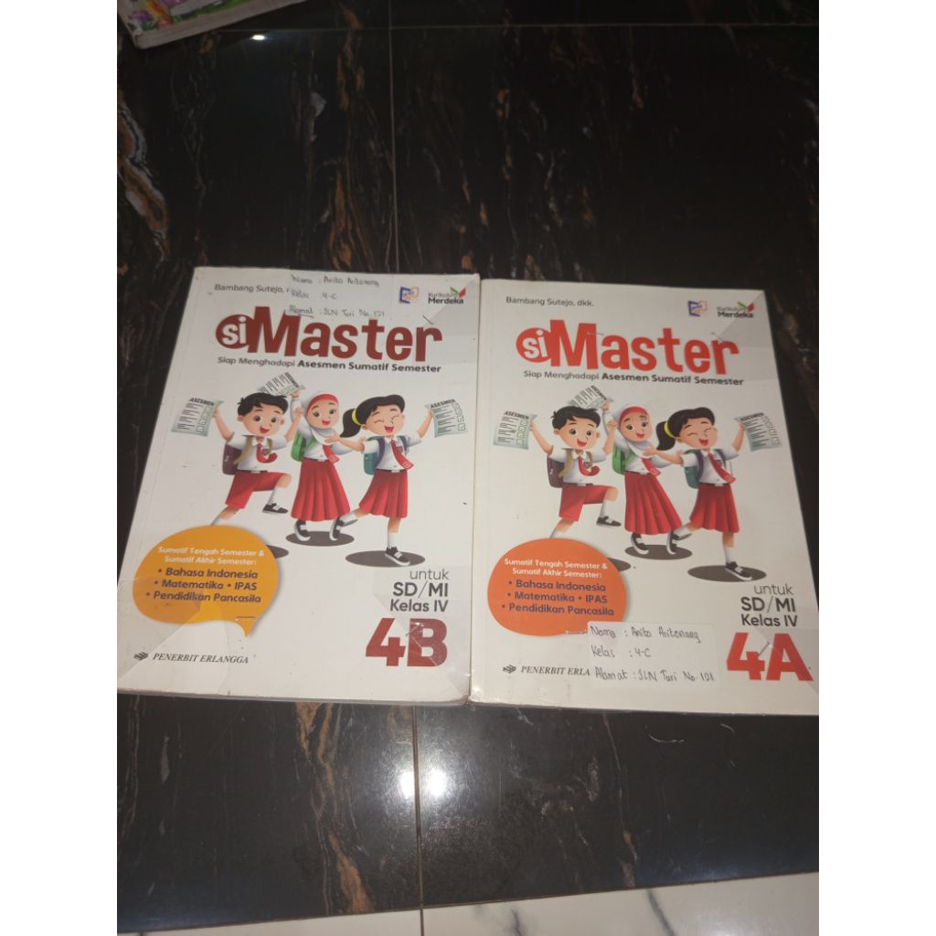 si MASTER KELAS 4 KURIKULUM MERDEKA (ERLANGGA