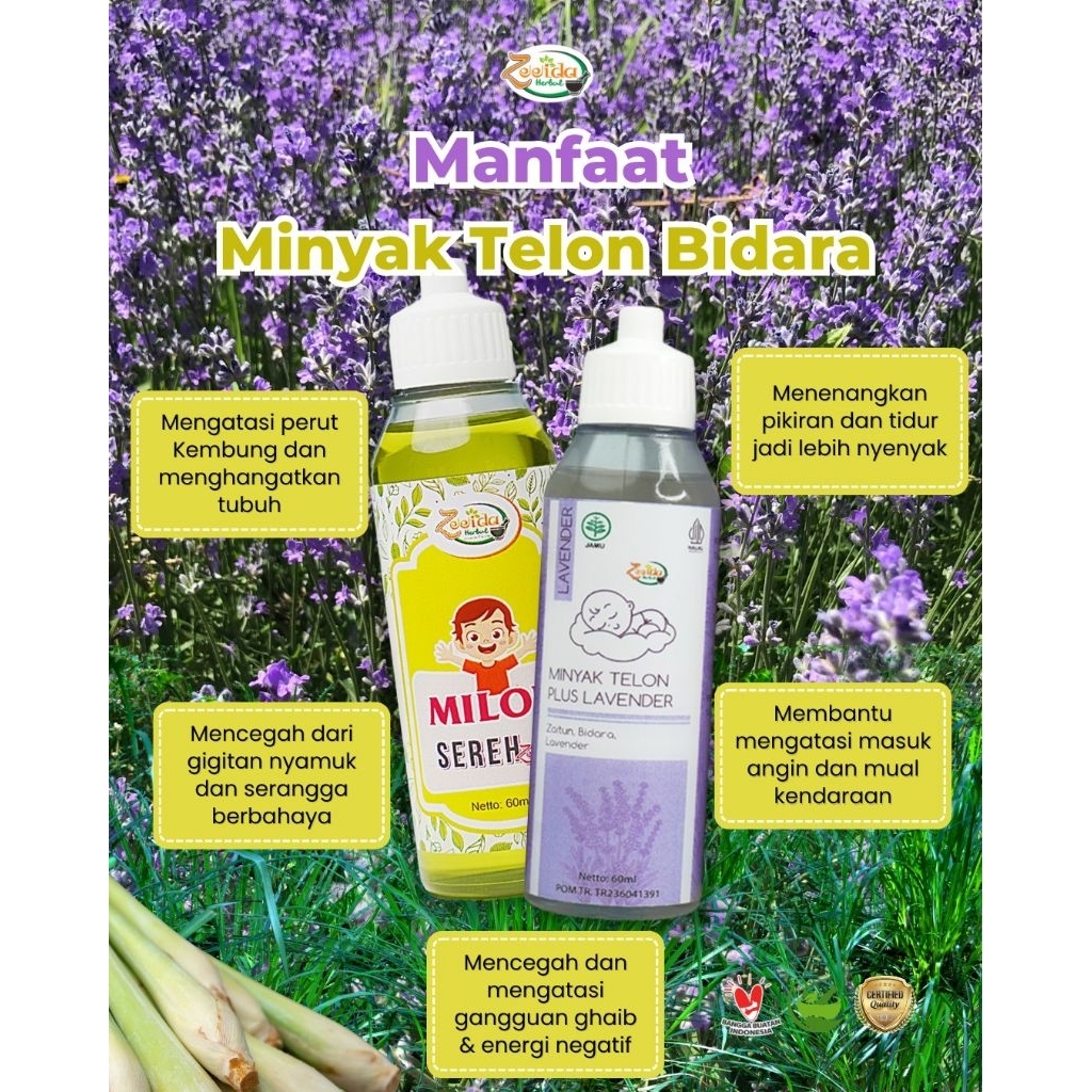 Minyak telon bidara zeeida herbal