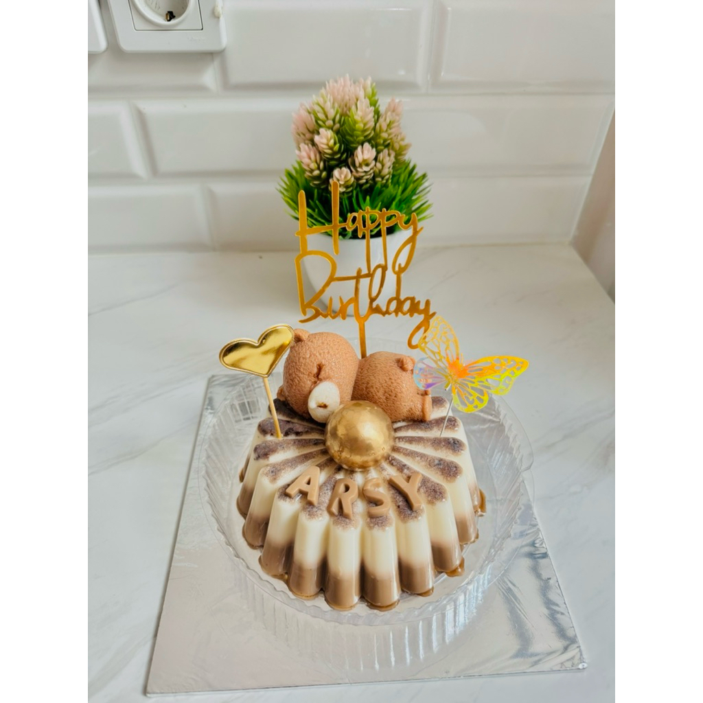 

Pudding Sleeping Bear | Kue ultah | Puding Tart | Puding karakter