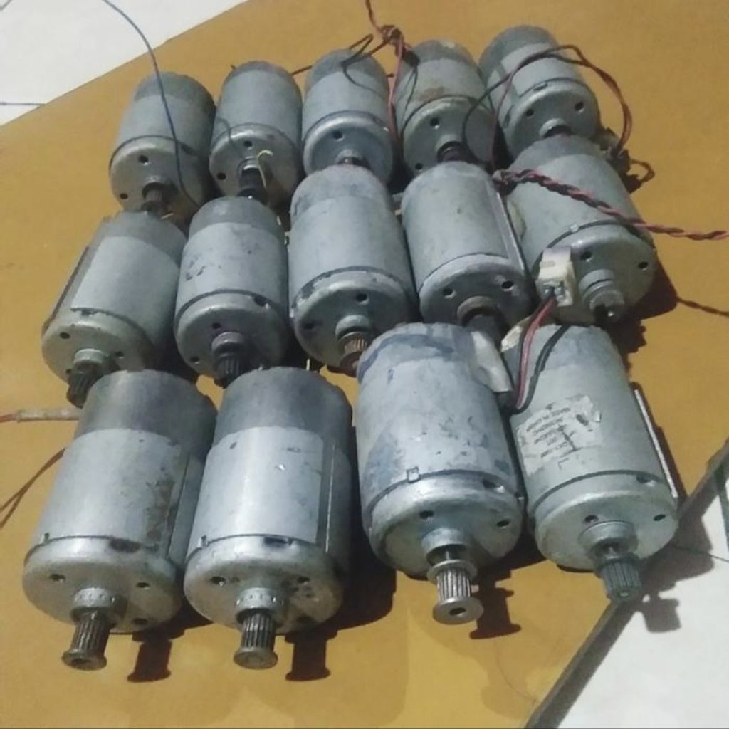 DINAMO MOTOR DC PRINTER 12 - 24V DC ~ 3000RPM DIY GENERATOR MINI, PENGGERAK, BOR PCB, DLL