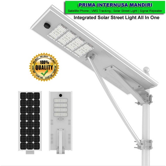 LAMPU PJU TENAGA SURYA (PJUTS) ALL IN ONE 80W – ICM 80 AIO