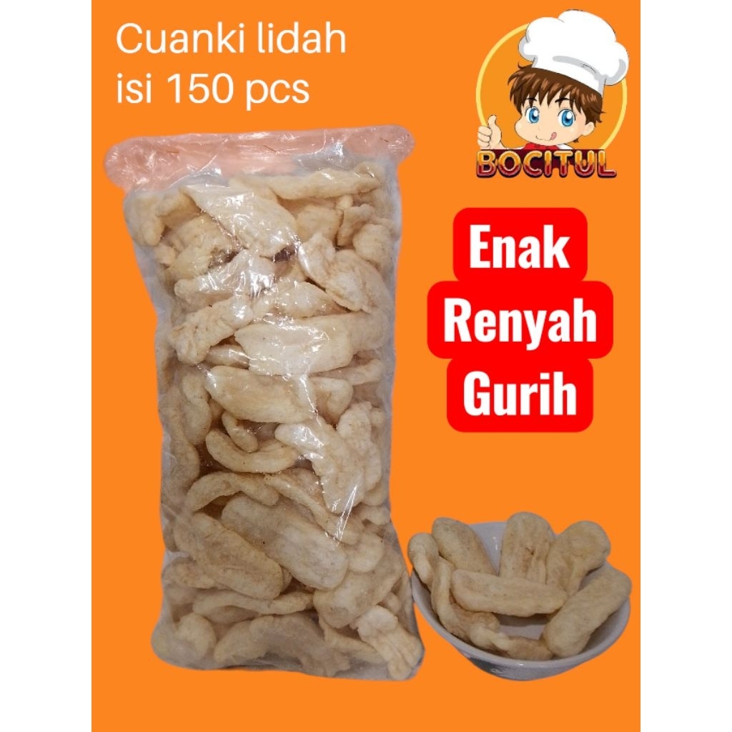 

Cuanki lidah Termurah isi 150 pcs bisa COD / Toping baso aci