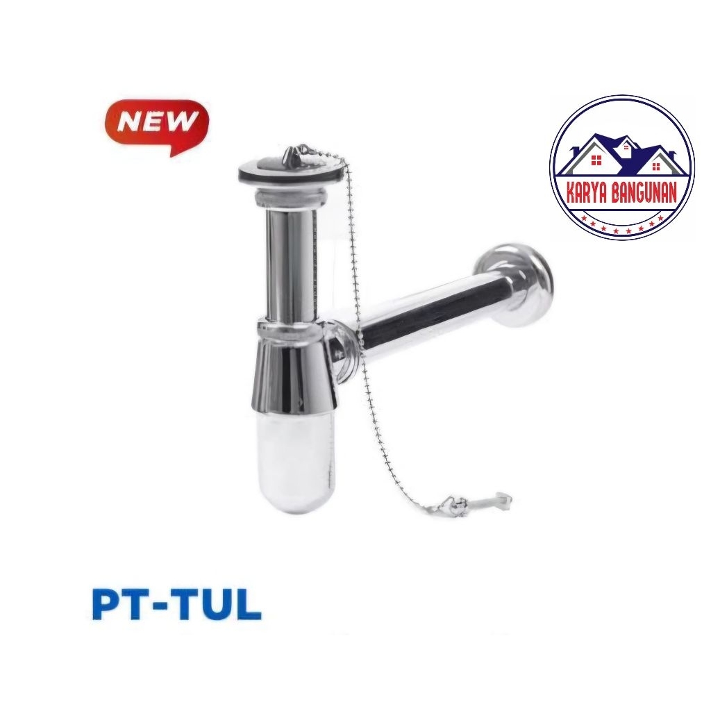 P-Trap ONDA/ Sifon wastafel/ Corong wastafel/ Saringan wastafel