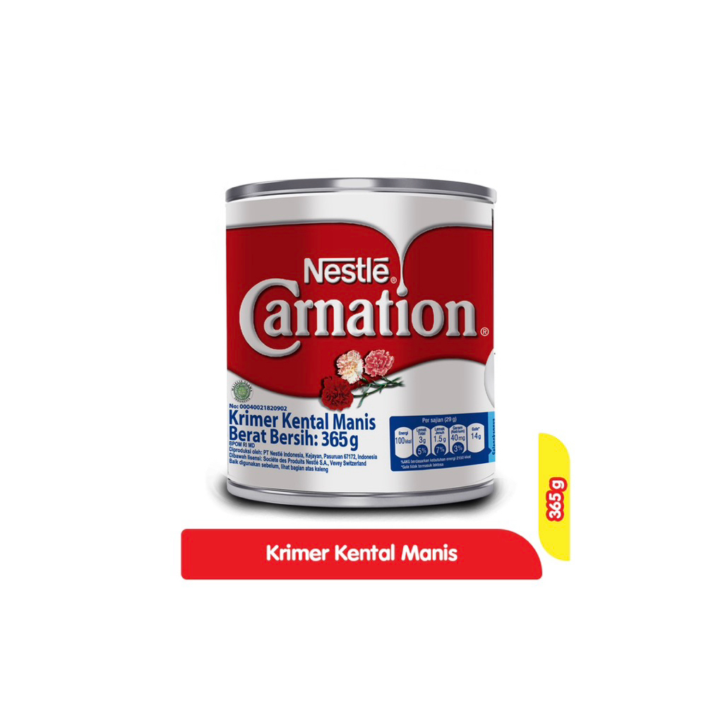 

CARNATION KRIMER KENTAL MANIS 365 gram
