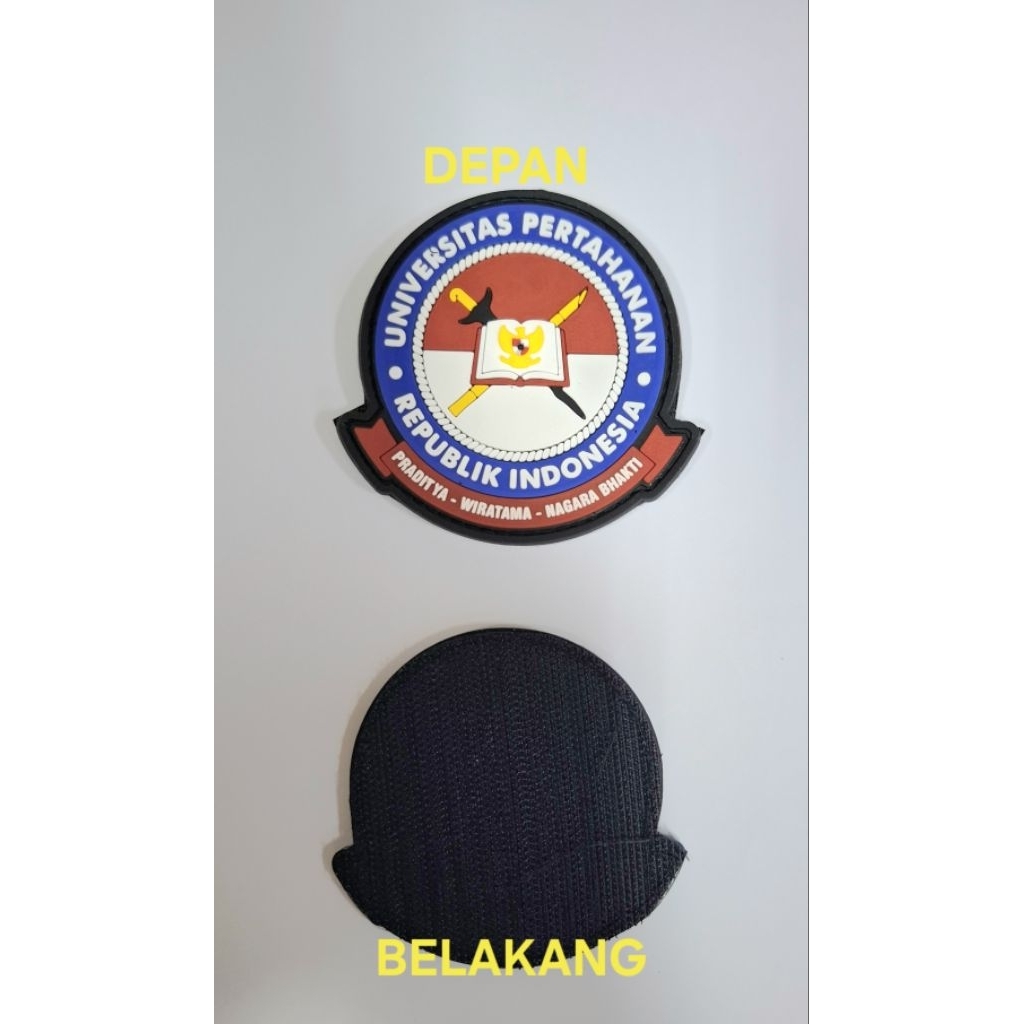 UNHAN RI/PATCH RUBBER UNHAN RI/ EMBLEM KARET UNHAN RI