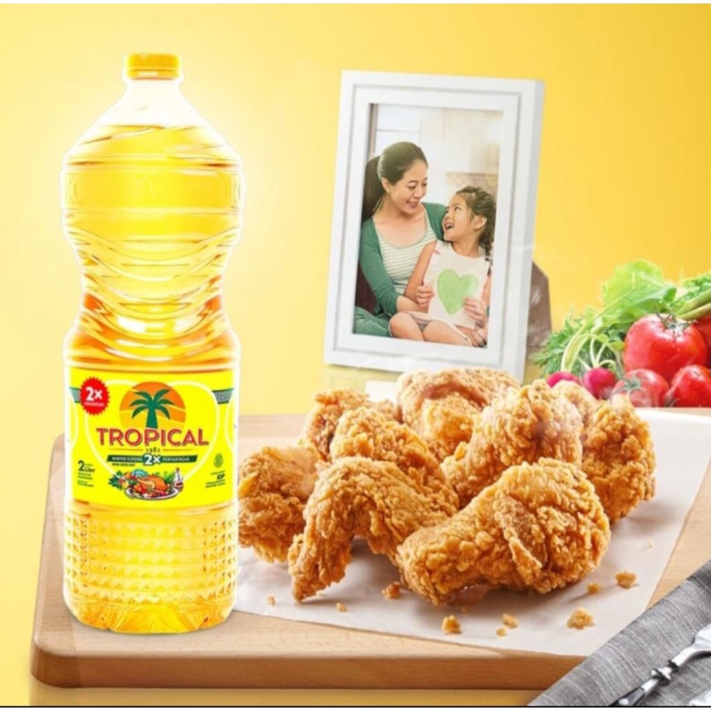 

Minyak Goreng Tropical Botol 2 Liter | Minyak Jernih & Berkualitas
