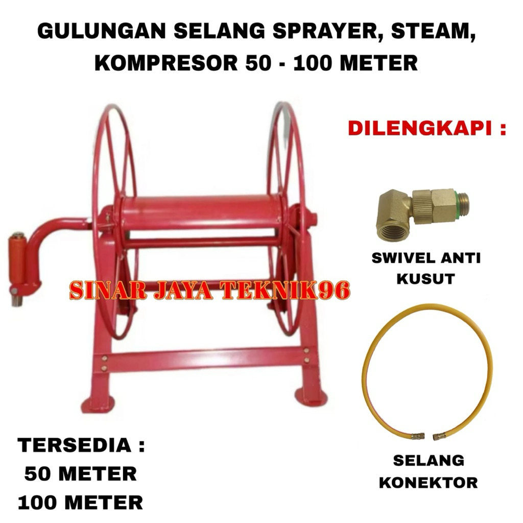Gulungan Selang Steam Sprayer,Selang Kompresor