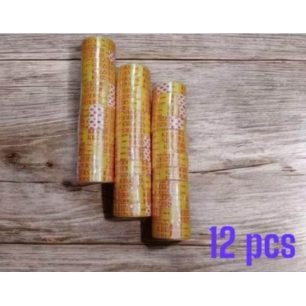 

(12 Roll) lsolasi Bening lsolasi kado isi 12 harga Termurah