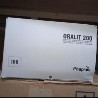 Oralit 200 phapros box 100 sachet