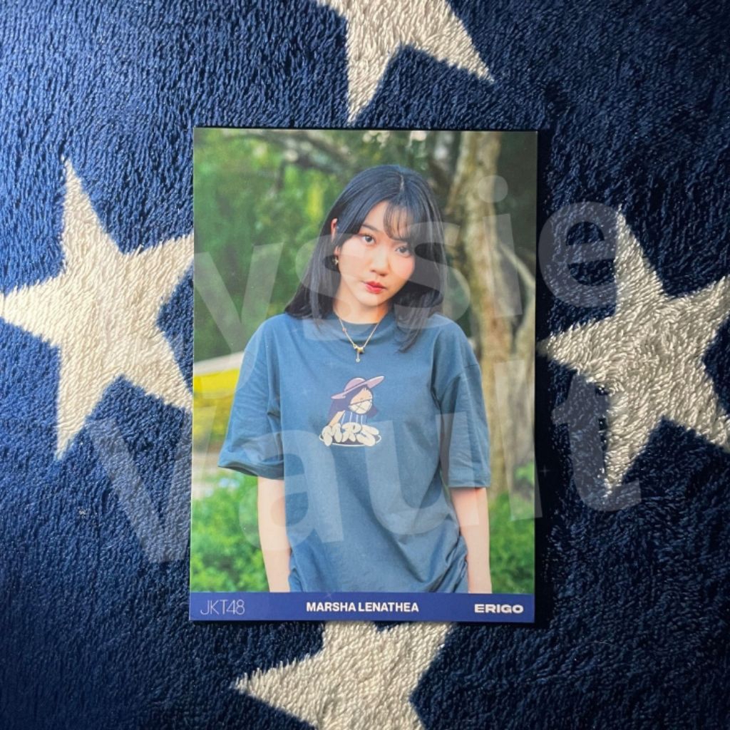 (NEGOTIABLE) Photopack Official JKT48 Marsha Lenathea - ERIGO x JKT48
