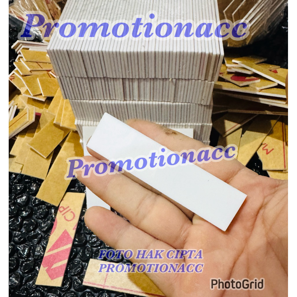 

PAPAN NAMA DADA AKRILIK ACRYLIC/ PAPAN NAMA DADA NAME TAG/ BAHAN PAPA NAMA AKRILIK POLOS 2CM X 8CM