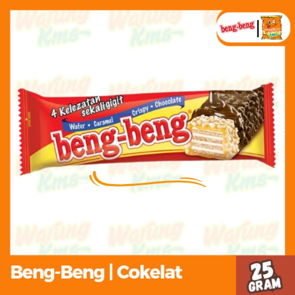 

Beng Beng Wafer Rasa Cokelat 1pcs @25g
