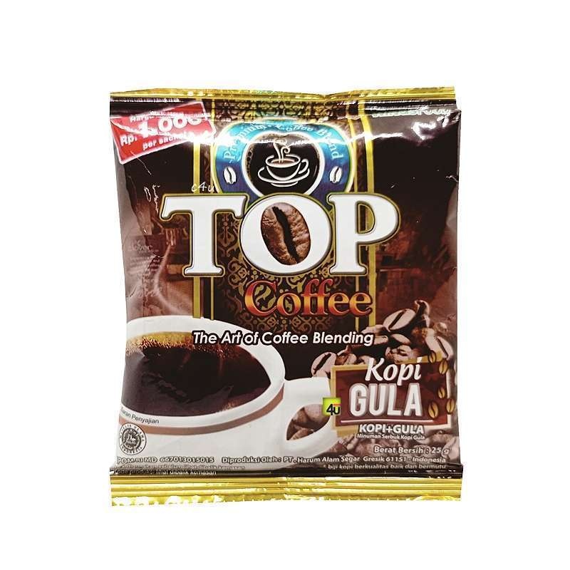

TOP COFFEE KOPI GULA 25g