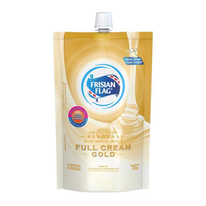 

Frisian Flag Susu Kental Manis Full Cream Gold Pouch 280gr