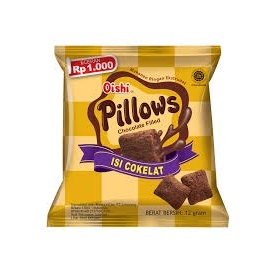 

OISHI PILLOWS COKELAT 12G