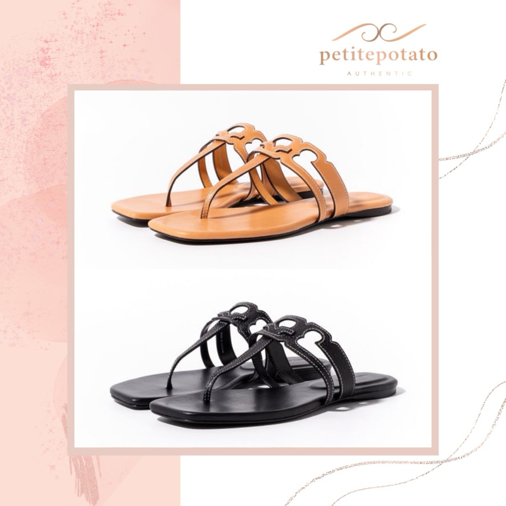 SANDAL BRANDED WANITA TORY BURCH INES T-STRAP SANDAL
