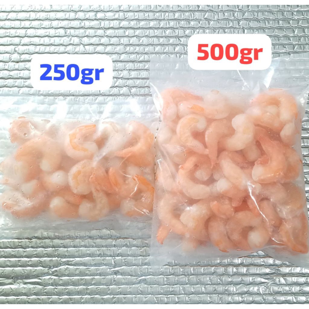 

Udang Kupas Cook Cooked Premium Spesial 500gr 500gram 500 gr gram Praktis Tinggal Masak