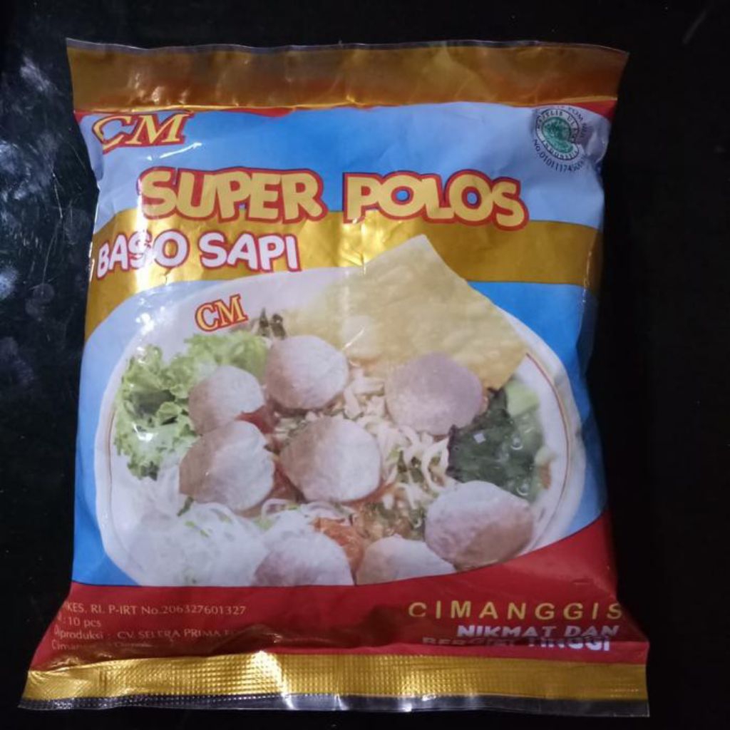 

CIMANGGIS BAKSO SAPI SUPER POLOS isi 10butir