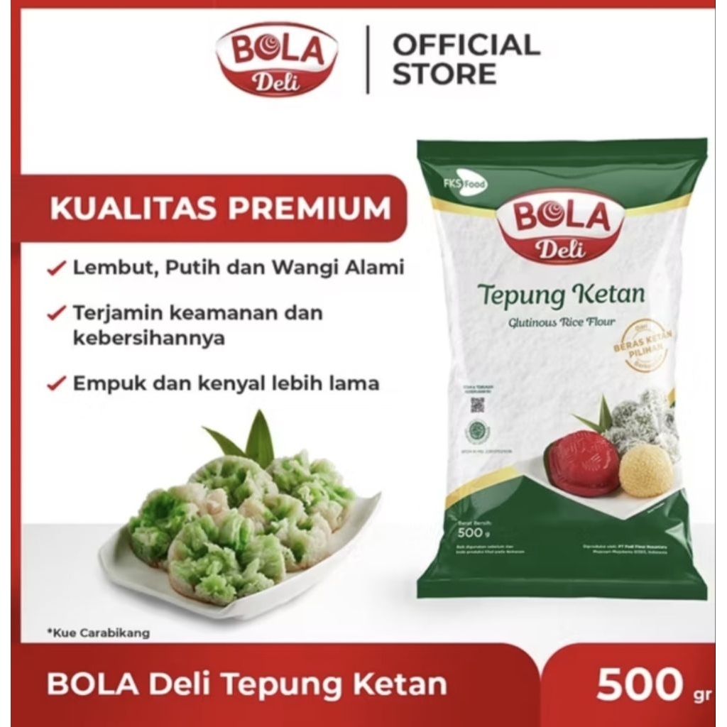 

TEPUNG KETAN BOLA Deli 500GR