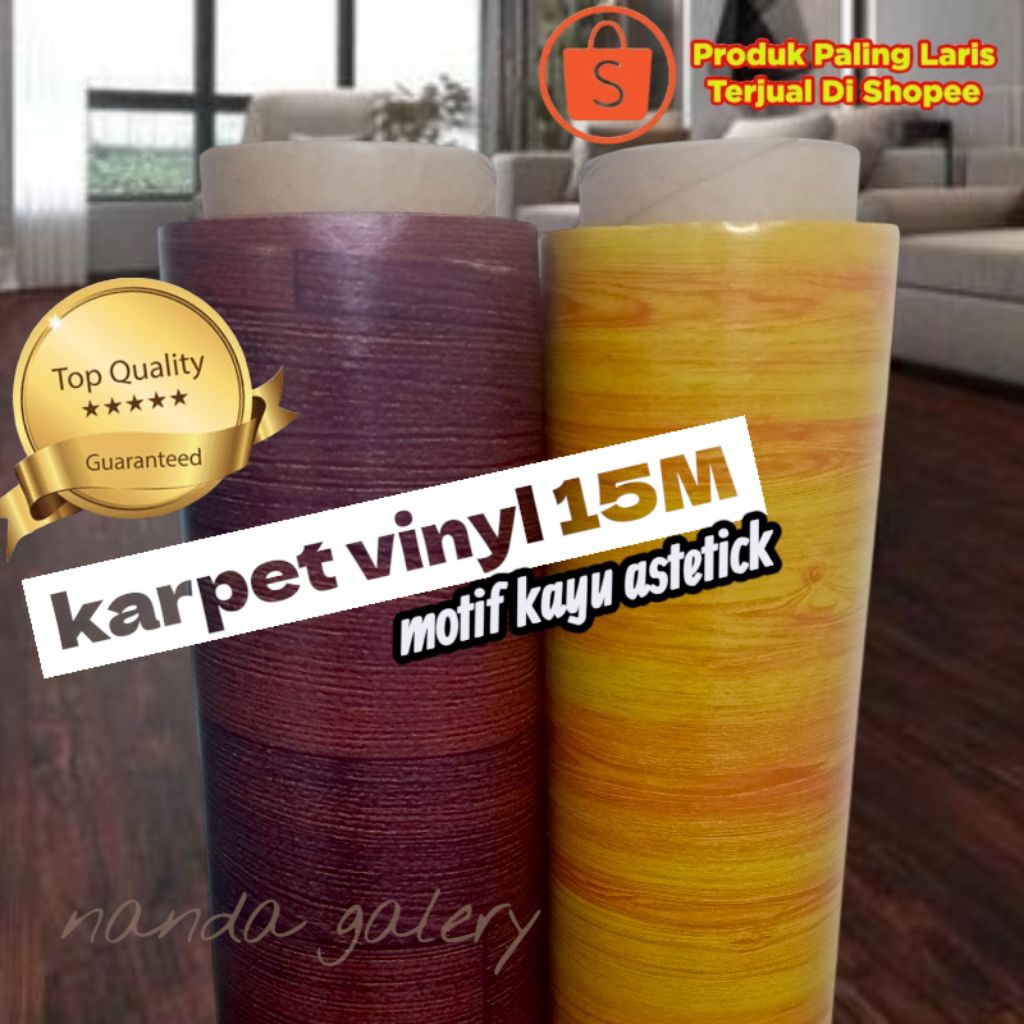 PERLAK LANTAI/KARPET LANTAI VINYL | KARPET ROLL 15M