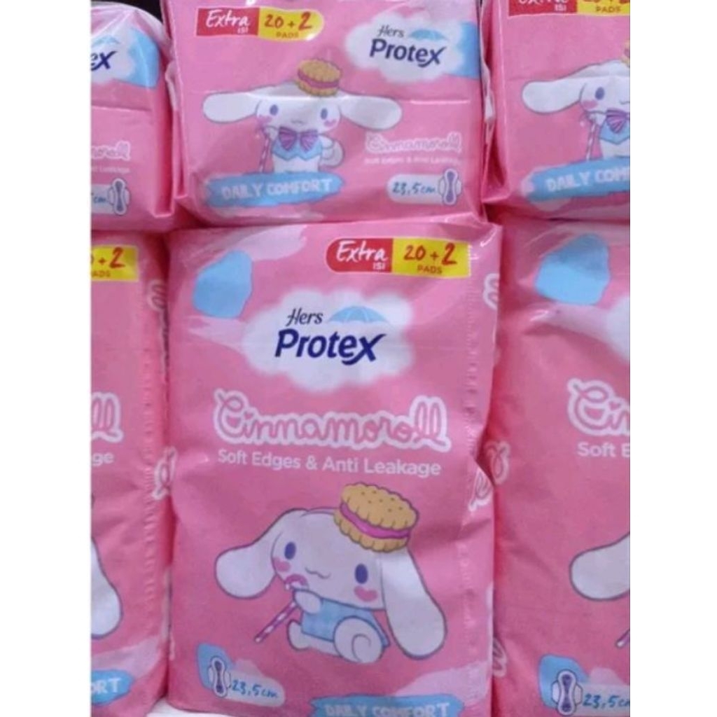 Hers protex cinnamoroll 23,5 cm isi 20+2