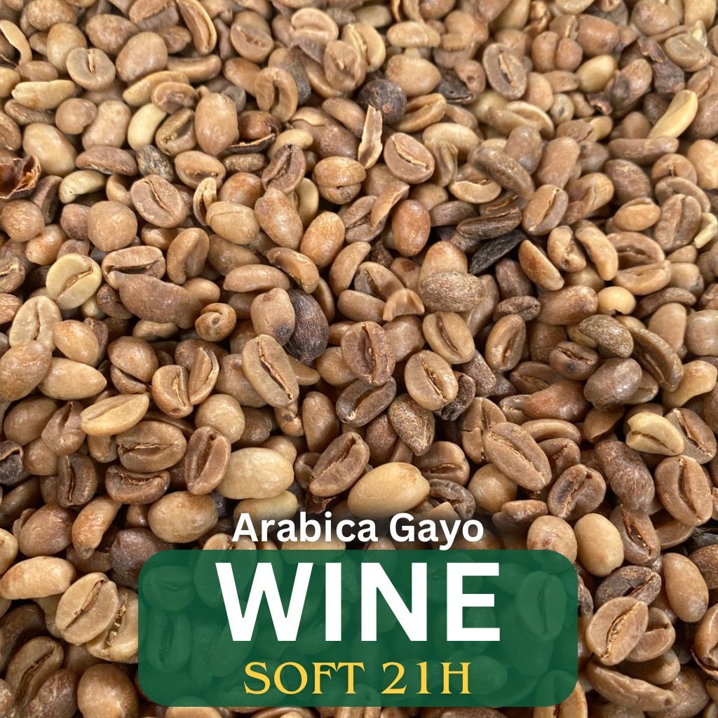 

KOPI GAYO WINE SOFT 21H GREEN BEAN ARABICA 1 KG