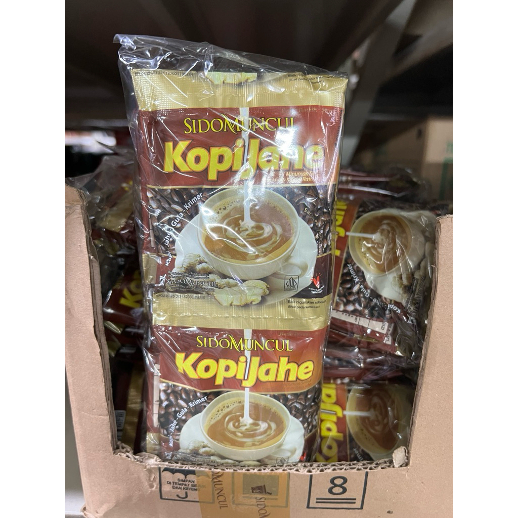 

kopi jahe SIDOMUNCUL 1 renteng (10pcs)
