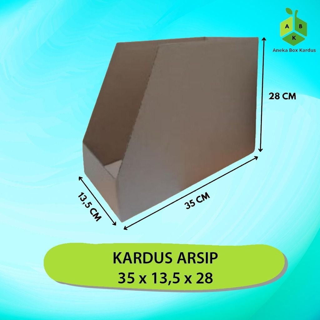

Kardus Polos Arsip (Binbox) 35x13,5x28cm