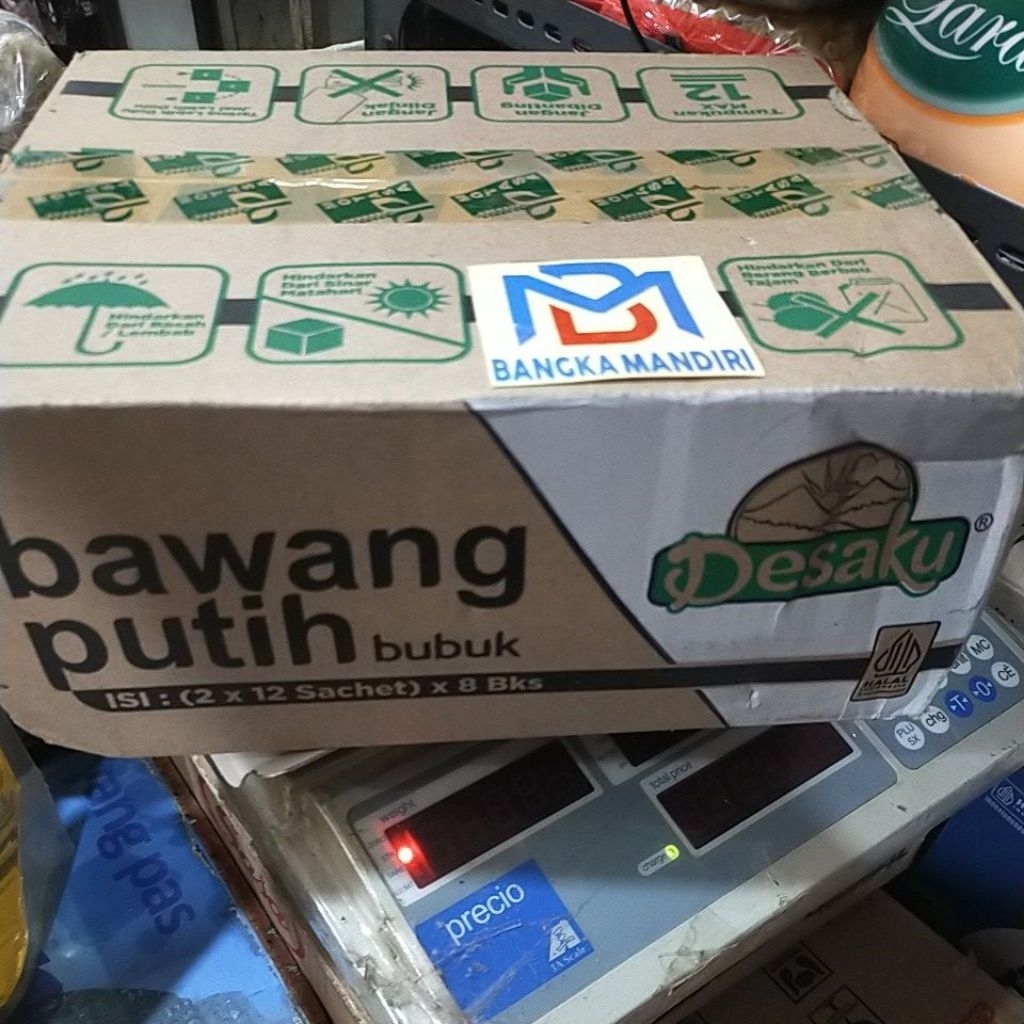 

bawang putih bubuk desaku 1 karton [ garlic]
