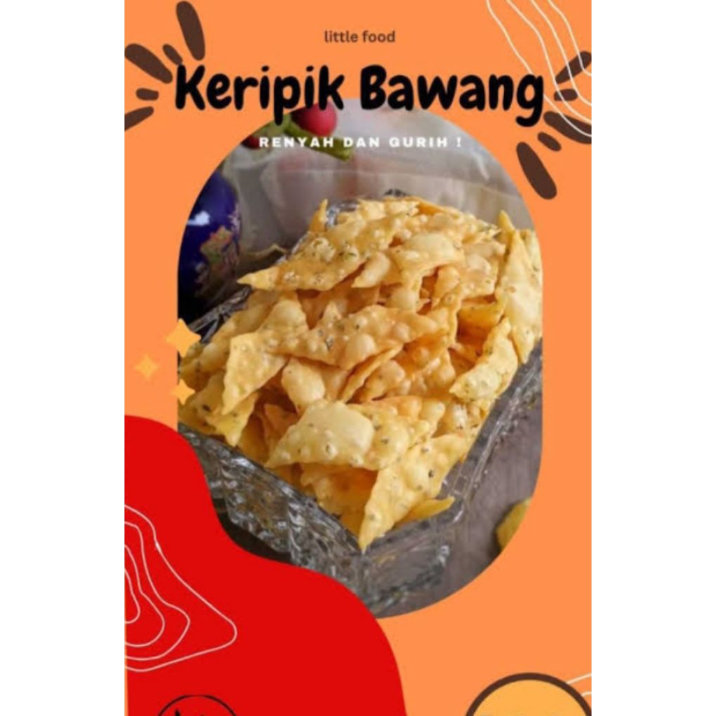 

Keripik bawang PREMIUM 1kg( GURIH DAN RENYAH)