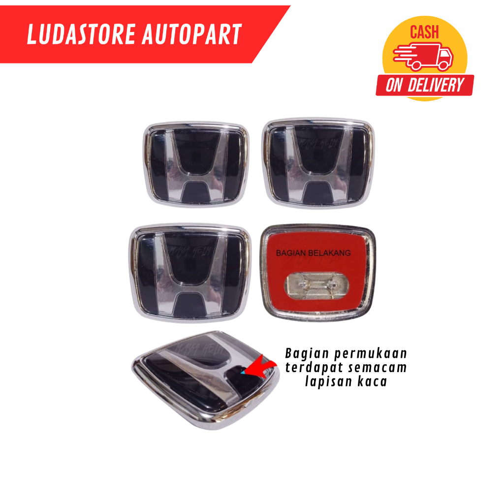 Emblem Logo Mobil Honda Hitam / Emblem Honda Mobil