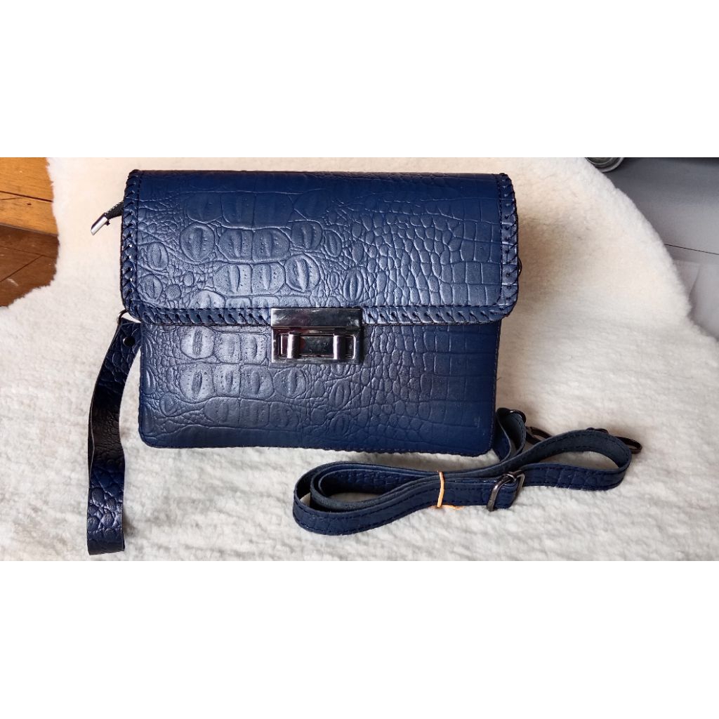Tas Wanita Motif Crocodile