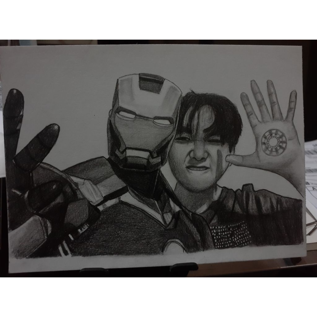 

SKETSA 2 WAJAH MURAH A5 + BINGKAI