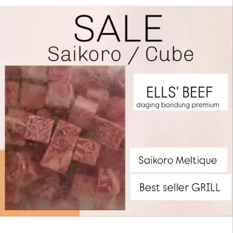 

SAIKORO CUBE Meltique - BEST SELLER GRILL