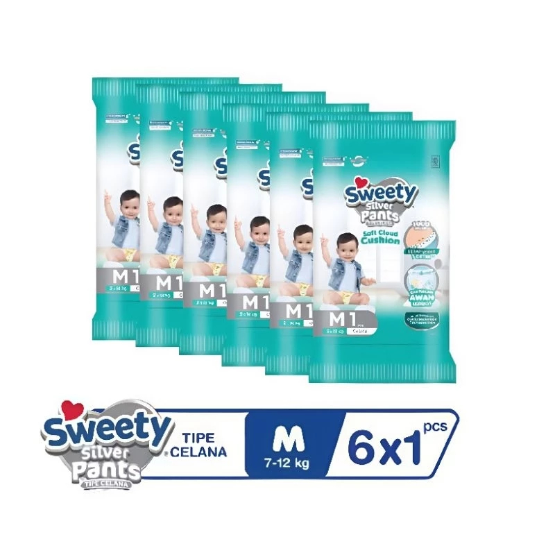 SWEETY SILVER RENCENG 6x1s (6s)