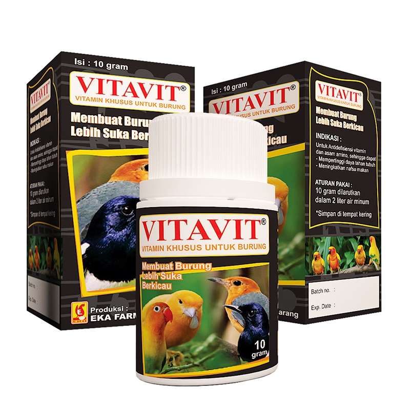 vitavit 10 gram - vitamin burung ampuh