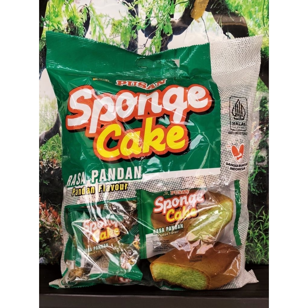 

PUSAN SPONGE CAKE PANDAN FLAVOUR